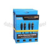 Foto van Golden Note Tulp Kabel 2x Tulp RCA Male - 2x Tulp RCA Male 1.5 Meter 