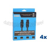 Foto van Golden Note Optische Kabel Toslink Male - Toslink Male 1.5 Meter 
