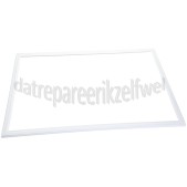 Foto van Whirlpool Afdichtingsrubber Koelkast, Wit W5711EW, W5611EW, LD70S1W1 