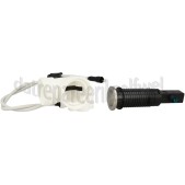 Foto van Reginox Afvoerset Push Pop-up Comfort Geborsteld, M1783B New York 34x40, 40x40, 50x40, New Yersey 40x37 Comfort 