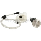 Foto van Reginox Afvoerset Push Pop-up Comfort Geborsteld, M1783B New York 34x40, 40x40, 50x40, New Yersey 40x37 Comfort 