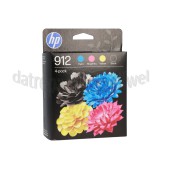 Foto van HP Hewlett-Packard Inktcartridge 912 Black, Cyan, Magenta, Yellow 8010, 8020 Series 
