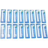 Foto van OralB Tandenborstelset Precision Clean, Wit, 16 Stuks Oral-B tandenborstels 