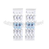 Foto van OralB Tandenborstelset Sensitive Clean, Wit, 12 Stuks Oral-B tandenborstels 