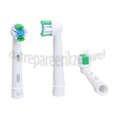 Foto van OralB Tandenborstelset Precision Clean, Wit, 12 Stuks Oral-B tandenborstels 