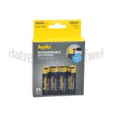 Foto van Aqiila Batterij Toonbankdisplay USB-C Oplaadbaar 20 Stuk, 10x AA, 10x AAA 