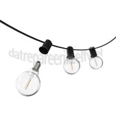 Foto van Calex Ledlamp LED Partylight, 5 Pack G40, Helder, E12, Dimbaar 