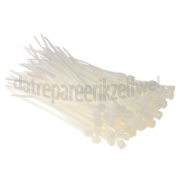 Foto van Bundelbandjes 2,5 mm wit Tie-wrap 