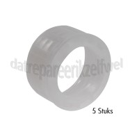 Foto van Ring Schroefbus wit 32 mm 