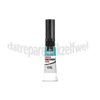 Foto van Bison Lijm BISON -SUPER- secondenlijm gel 