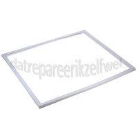 Foto van Whirlpool Afdichtingsrubber 500 x 540mm -wit- druk KGIC 633-2733-2743 