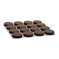 Foto van Deltafix Krasvilt Anti-krasvilt bruin Rond 22mm 
