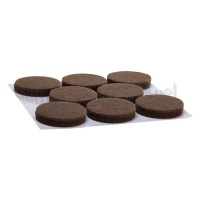 Foto van Deltafix Krasvilt Anti-krasvilt bruin Rond 28mm 