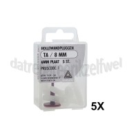 Foto van Deltafix Plug Holle wand pluggen 8mm 6mm plaat type A 