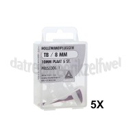 Foto van Deltafix Plug Holle wand pluggen 8mm 10mm plaat type B 