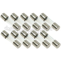 Foto van Glaszekering glaszekering 5 x 20 mm traag 2.5 A 