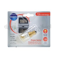 Foto van WPRO Lamp Ovenlamp 25W E14 T25 L.55mm, diam. 23mm 