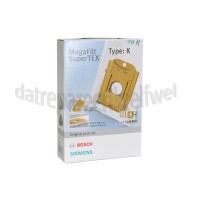 Foto van Bosch Stofzuigerzak S Smily TypeK Type K ARRIVA, Big Bag 3L, BSN1810 