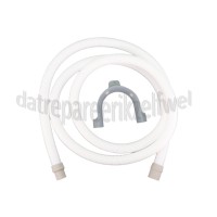 Foto van Electrolux Slang Afvoer 2.5mtr compleet Classic 19x21 -wit- 