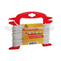 Foto van Deltafix Koord Jalouziekoord wit Haspel met 20mx3mm 