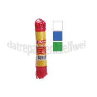Foto van Deltafix Waslijn Assorti waslijn polyester met staal 5 stuks 20000x3.2mm 