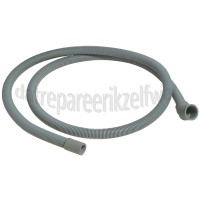Foto van Smeg Slang Afvoer met knik 28x18mm L=190 
