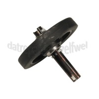 Foto van Bauknecht Loopwiel Voor trommel met as AWL220,AWZ120,AWZ865, 