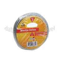 Foto van Deltafix Waslijn L 15mtr doorsn. 3.5mm Transparant met metaaldraadkern 
