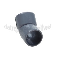 Foto van Dps Bocht PVC 40mm 45 gr. 1x spie 1 x lijm 