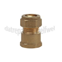 Foto van Dps Knelkoppeling recht 1/2'binnen x 15mm 