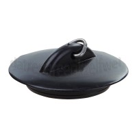 Foto van Dps Plugstop zwart + rand 45.5mm 