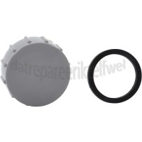 Foto van Dop Schroefdop voor abs sifon met ring 