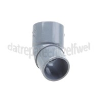 Foto van Dps Bocht PVC 32mm 45 gr. 1x spie 1x lijm 