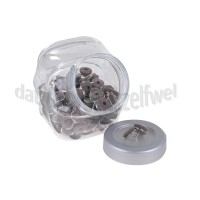 Foto van Tijdelijk artikel Meubelviltglijders Met gratis glazen pot 200 x 24mm met schroef meubelvilt 