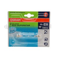 Foto van Osram Halogeenlamp Haloline ESS R7s 74.9mm Buislamp 80W 230V 1385lm 