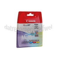 Foto van Canon Inktcartridge CLI 521 Color pack C/M/Y Pixma iP3600,Pixma iP4600 