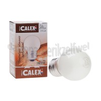 Foto van Calex Gloeilamp Kogel-Nachtlamp 240V 10 Watt 50 Lumen 2700K E27 P45 Dimbaar 