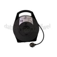 Foto van Q-Link Snoerhaspel 3x1,0mm2 2300W HO5VV-F 20M Haspel met thermische beveiliging 