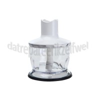 Foto van Braun Hakmolen MQ30 Hakmolen, Wit, 500ml Multiquick 5 - 9 staafmixer 