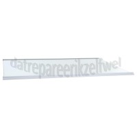 Foto van Whirlpool Glasplaat 490x320mm met strip WBE3413AS, WTE3111W 