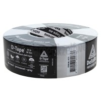 Foto van Deltafix Tape D-Tape grijs Extra sterk, 50m x 50mm 