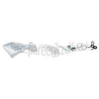 Foto van Zanussi Deurgreep-set Set compleet -wit- ZWG5140, ZWG5165, ZWF1038 