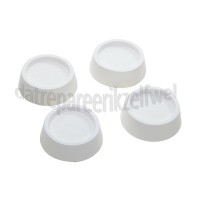 Foto van WPRO Trillingsdempers set van 4 stuks, wit 