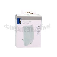 Foto van Q-Link Lampje 1W LED Orientatie lamp met schemersensor 