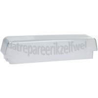 Foto van Atag Flessenrek Transparant 390x100x80mm. EKK0842, EKV0850 