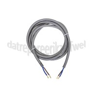 Foto van Calex Kabel Kabel grijs 2x0,75mm 1,5m Max. 250V-60W 