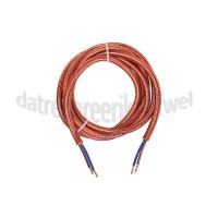 Foto van Calex Kabel Kabel metallic bruin 2x0,75mm 1,5m Max. 250V-60W 