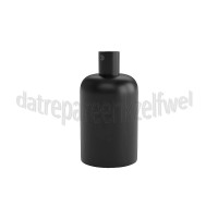 Foto van Calex Lamphouder Aluminium lamphouder mat zwart 40mm E27, alu kabel klem, max. 250V-60W 