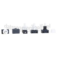 Foto van Schakelaar 2x0.75mm2 230W Inbouw drukschakelaar 