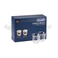 Foto van DeLonghi Kopjes Creamy collection Set van 6 cappuccino glazen 